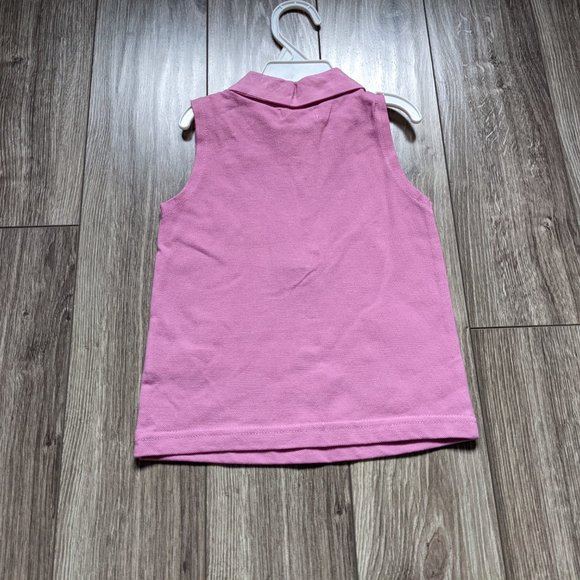 [KIDS 2/$20] NWT Baby Girl (23M) - TOUT COMPTE FAIT Sleeveless Polo - Picture 3 of 5